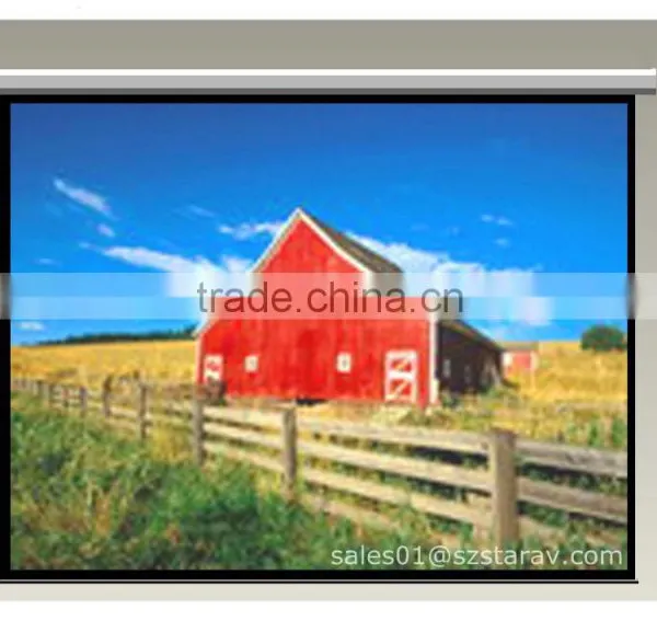 Hot Cheap Electronic Motorized Screen China Supplier 16:9 4:3 Standard Housing 1 Year Warranty photo-5
