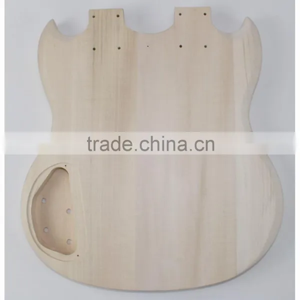 High Quality Sell Well Diy Double Neck Unfinished Electric Guitar Kits photo-3