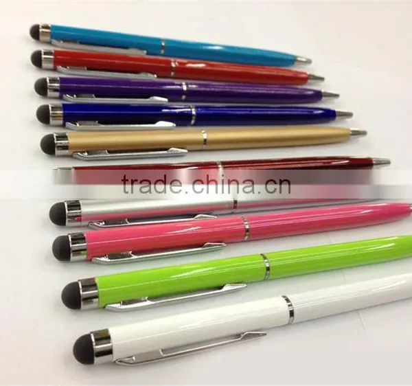 2 In 1Stylus Touch Pen Multi Colors Cheap Ballpoint Pens for Hotel Company Use photo-6