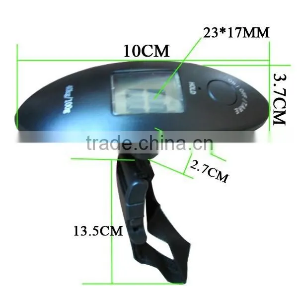 Green Backlight Abs Digital Travel Scale 40kg photo-2