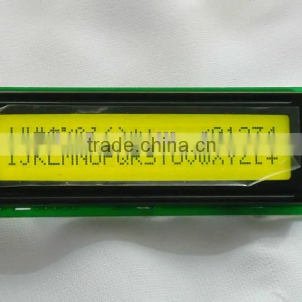 20x2 Lcd Yellow-green 2 Line Character 20x2 Matrix LCD Display photo-3