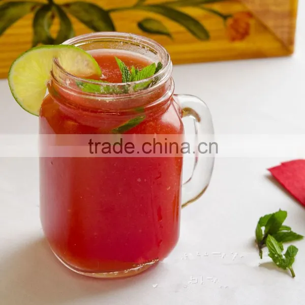 Square Mason Jar/ 450ml Glass Mason Jar