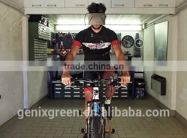 2016 New Sporting VR Bike Version 9D VR BOX Virtual Reality Product Cycles Fixed Gear Bike Steel Amusement Park Equipment photo-2