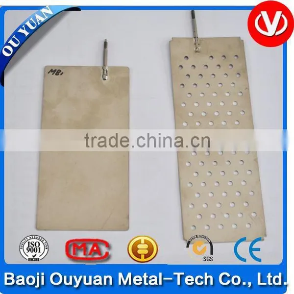 Titanium Anode Industrial Barbell for Rhodium Plating Sheets photo-3