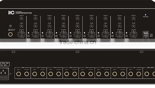 High Quailty 2U Aluminum pa System Stereo Integrated Preamplifier photo-2