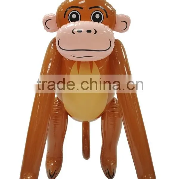 Cute PVC Inflatable Monkey Character Carton Toys Maker photo-4
