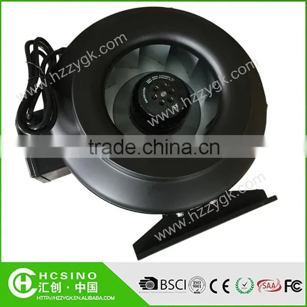 Silent CE/RoHS Industrial Vortex Low Noise Mini / Small Reversible Centrifugal In-Line Flexible Duct Fan photo-2