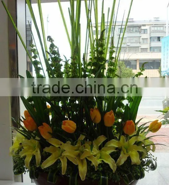 Real Touch Artificial Flower Pot Flower Vase Flower
