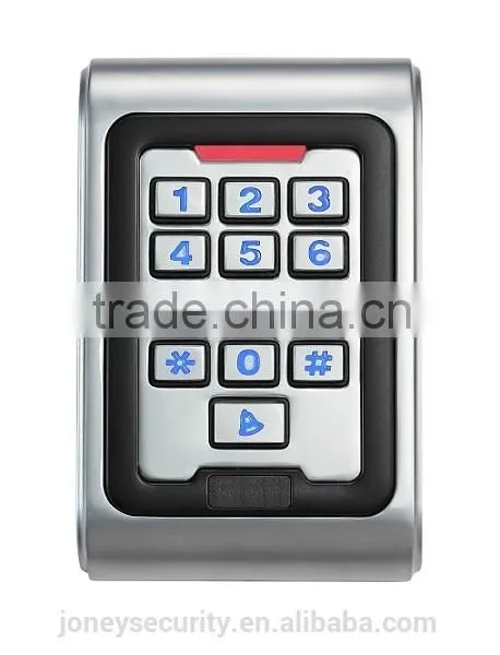 Waterproof Vandalproof Metal Single Door Access Control Keypad photo-3