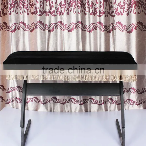 61-key Electronic Piano Keyboard Cover Pleuche Decorated With Fringes Beautiful photo-3