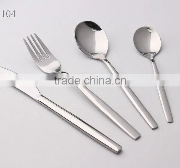 Low Price Wholesale Stainless Steel Cutleries for Restaurant KX-S104 photo-2