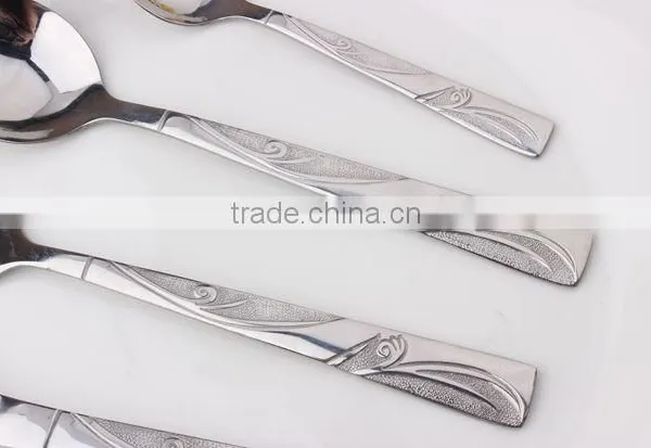 Jieyang Household Luxury Stainless Steel Cutlery Set Use In Restaurant KX-S150 photo-6