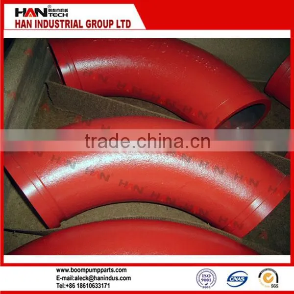 5.5" R275 90 Concrete Pump Elbow Schwing Putmeister Zoomlion SANY photo-2