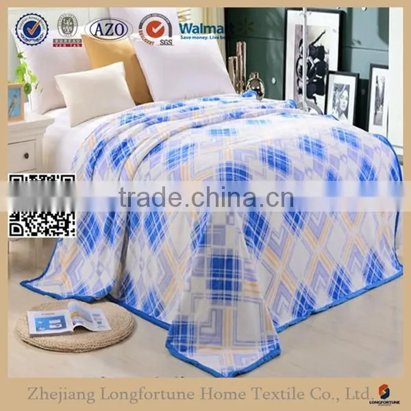 Manufactory Walmart China Home Textile Cute Custom Warm Cuddly Cotton Blanket photo-4