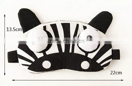 Wholesale Hot Selling Anmail Shape Blindfold Shade Travel Sleeping Aid Cover Light Eye Mask photo-2