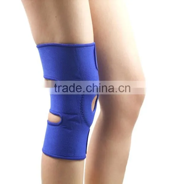2 X Sports Safety Spandex Elastic Knee Pads Support Outdoor Sports Hiking Knee Brace photo-5