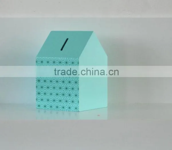 Green Wooden Money-box photo-2