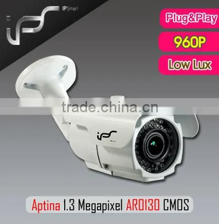 IPS HD Newest H264 0.01lux 30M IR Distance 4/6/8MM Lens Optional Outdoor&Indoor Waterproof IP Bullet Camera P2P IPS-HA1312L