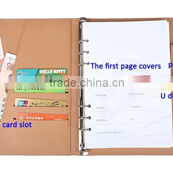 Plaro Fashion Originality U Disk Buckle Diary Battery Charge Notebook photo-4