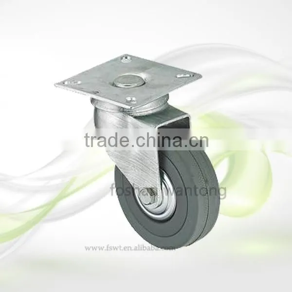 Ball Bearing Hot Sale Medium Duty Fixed Caster Wheel For Furniture photo-2