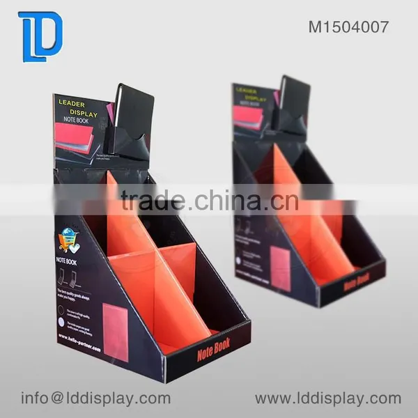 Cardboard Counter Top Display With Dividers for DVD and Books Promotions photo-6
