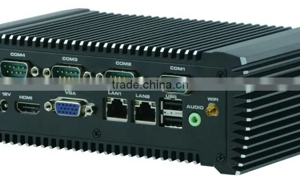 Embedded Industrial Mini PC Atom N2600 Dual Core Barebone Computer DC Power photo-3
