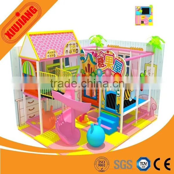 Safe Kids Indoor Play Structure Plastic Playground For Sale photo-2