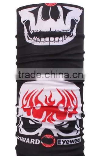 Polyester Printed Neck Tube Scarf Skull Bandana photo-4