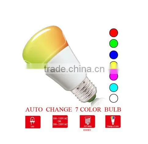High Brightness and Energy Saving Rgbw LED Bulb With New Remote Control photo-5