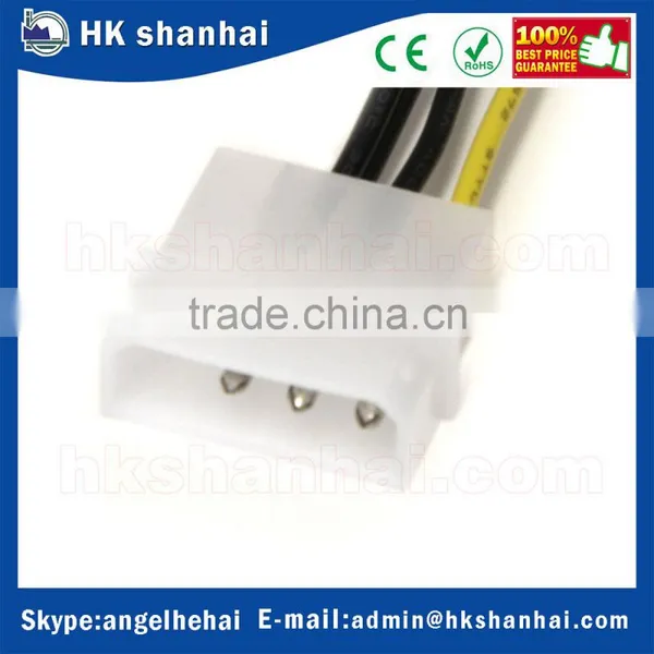 Trend 2017 Low Price Video Graphics Card 6 Pin PCIE to 2x 4 Pin Molex LP4 Power Cable PCI Express Power Splitter Adapter Cable photo-5