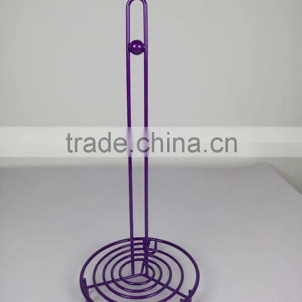 Metal Wire Chrome Paper Roll Stand/Toliet Paper Roll Holder photo-6