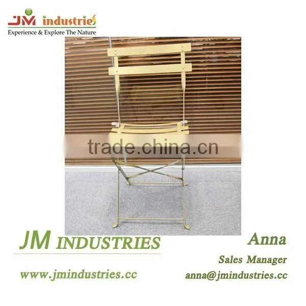 Iron Folding Bistro Chair photo-4