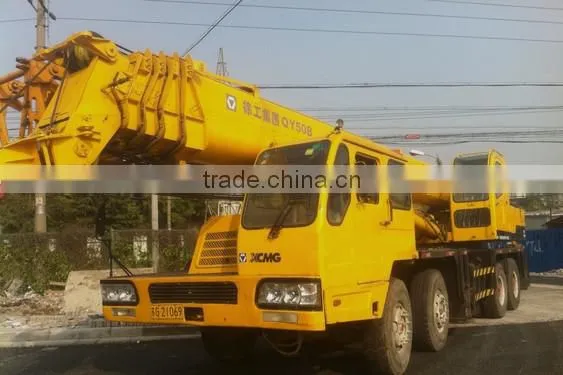 Truck Crane XCMG QY50B 50T China photo-3