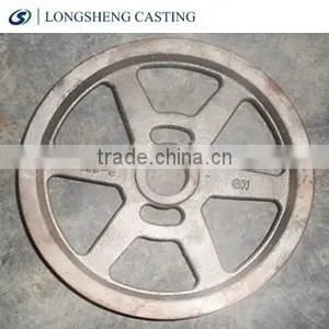 Cast Iron Valve Body,Grey Iron Casting Housing Fittings/cast Iron Wheel Hub photo-2
