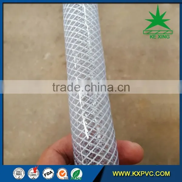 Fiber Reinforced Clear Pvc 1 Inch Water Pipe Plastic Flexible Hose Price photo-2