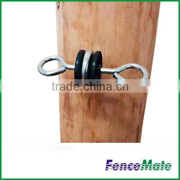 Electric Fence Wood Post Gate Handle Anchor photo-2