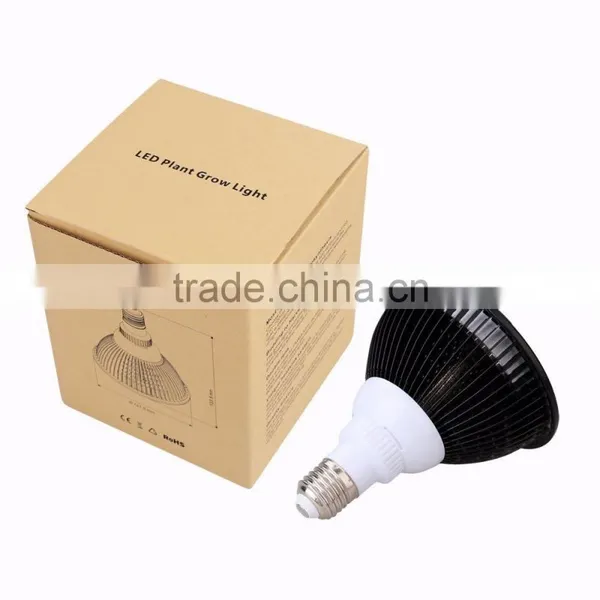 Best Seller on Amazon 12W LED Growing Bulb for Indoor Garden Greenhouse and Hydroponic Aquatic,E27 3Bands photo-5