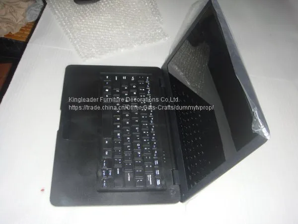High Quanlity DUMMY PLASMA Laptop PROP Fake Laptop(white)notebok Air Screen Computer Model photo-3