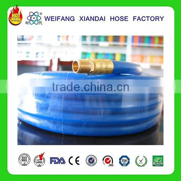 High Quality PVC Clear Braid Hose ,felxible Hose,blue and Red Air Hose photo-4