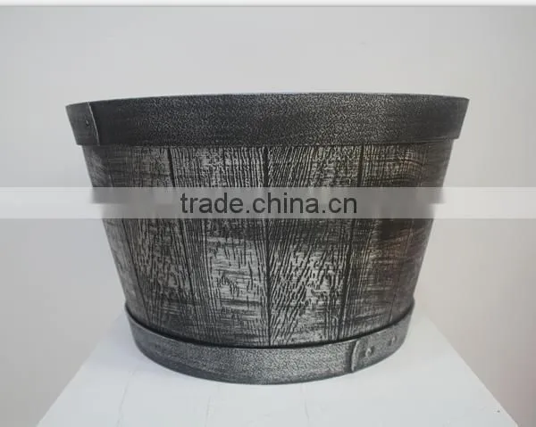 15" Wholesale Bulk Wooden Flower Pots