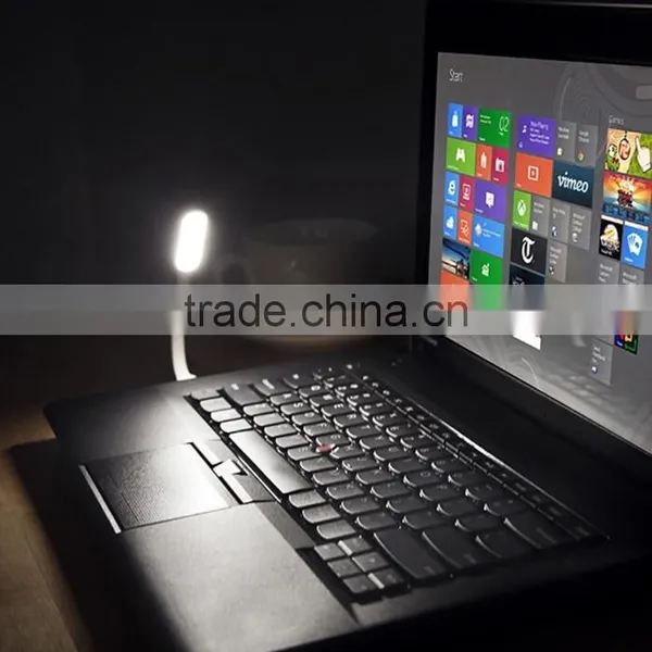Portable Flexible USB Lamp/Usb LED Light for Notebook Laptop Tablet PC Power Bank photo-2