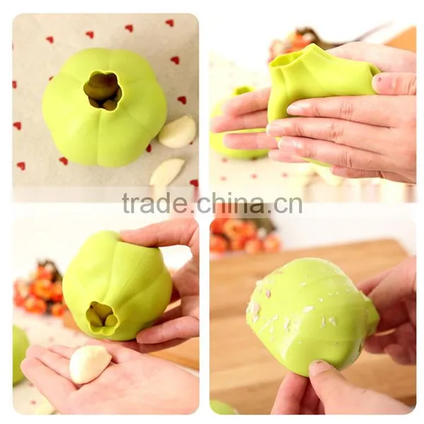 Durable Kitchen Tool Silicone Garlic Peeler photo-6