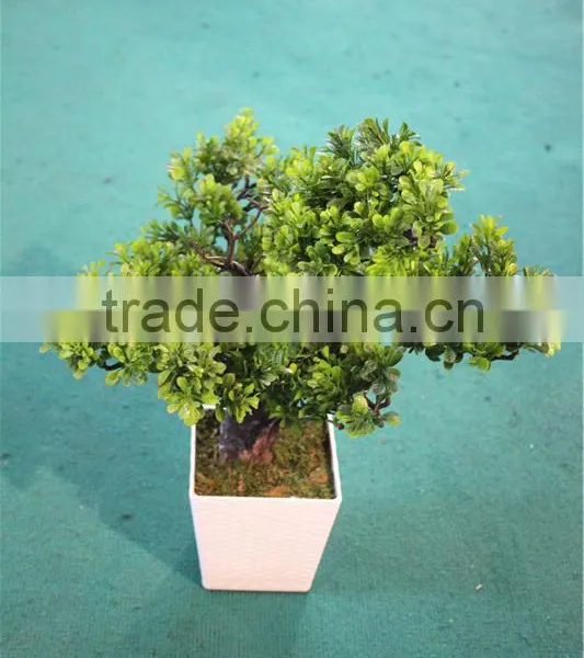 Home Garden Decoration 50cm to 160 cm Hight Small Indoor Canadian Artificial Green Pot Plastic Similar Pine Trees ELSPZ02 0903 photo-4