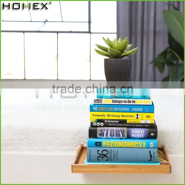 Bamboo Bedside Shelf Bunk Shelf Homex_BSCI Factory photo-6