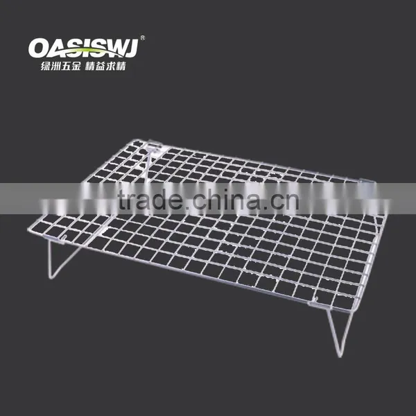 Metal Wire Mesh Bread Cooling Rack,3 Tiers Bakery Metal Cooling Rack photo-2
