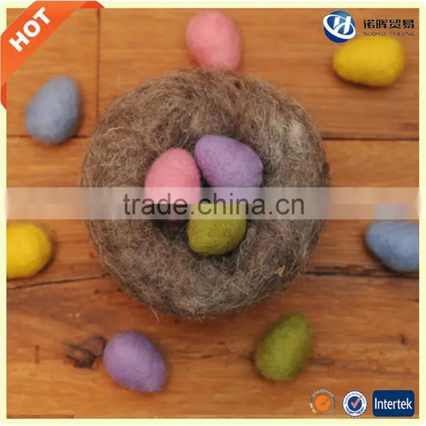 2017 Amazon Best Gift Easter Decoration Felt Colored Easter Egg in Large Stock photo-3