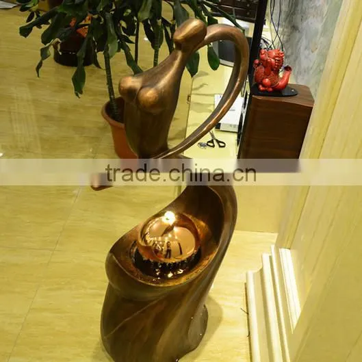 Supplying Resin Crafts Outdoor Water Fountains Courtyard Indoor Water Fountain photo-5