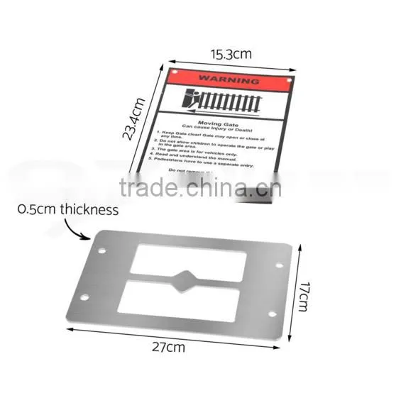 Heavy Duty Customized Sliding Gate Opener With Remote Control photo-5