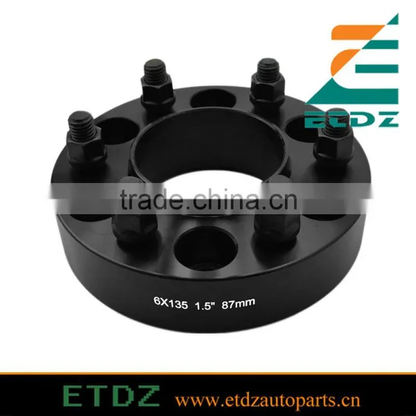 Black 1.5" 6x135 MM Hub Centric Wheel Spacers Adapters ForFord F-150 Raptor Expedition photo-4