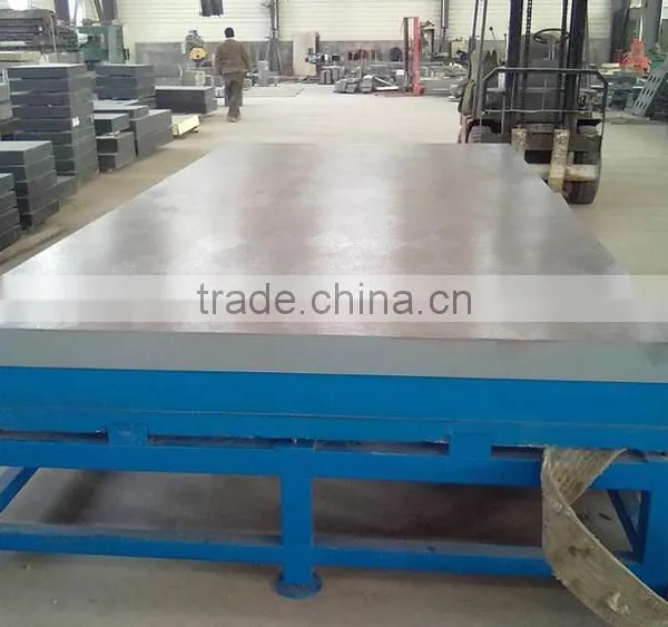 High Flatness Accuracy Various Inspections Cast Iron T Slot Bed Plate photo-6